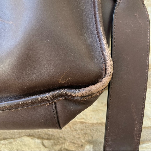 Coach 70662 Brown Leather Embassy Business Travel Portfolio Briefcase Bag - Picture 8 of 15